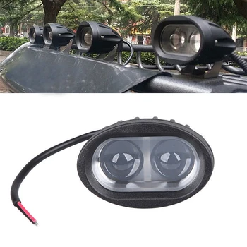 

2PCS 3Inch 12V 24V 6500K 20W Waterproof Round LED Angel Eyes Light Bar Offroad Car Boat led Work Light