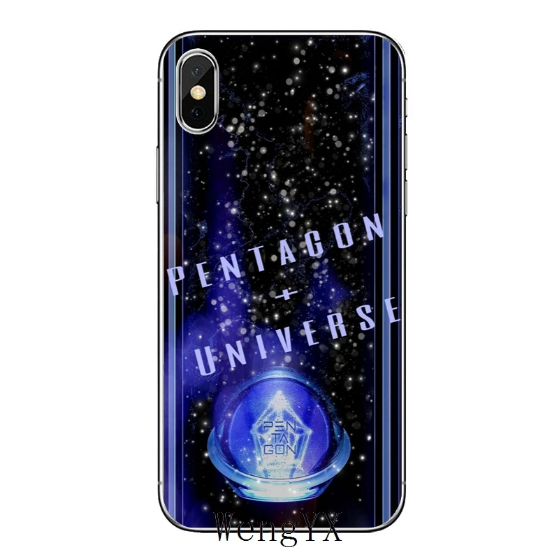 Мягкие Аксессуары из ТПУ чехол для телефона Apple iPhone X XR XS Max 8 7 6s 6 plus SE 5s 5c 5 4s 4 Pentagon kpop