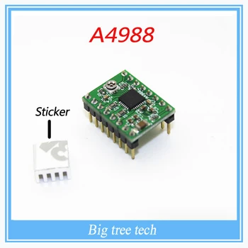 3D printer Bigtree4988 stepper motor drive Stepstick MAX2A with heat sink compatible with A4988 support MAX 128 micro step