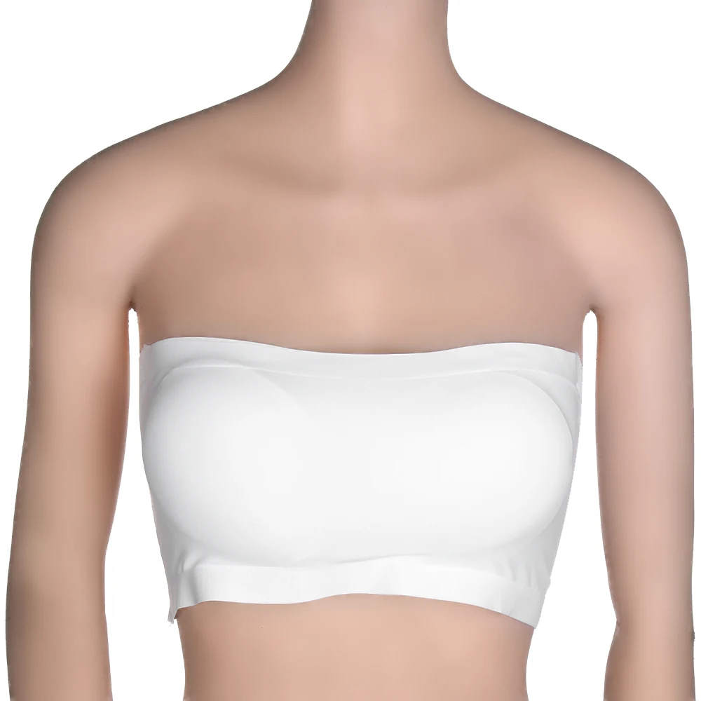 

Solid Wrapped Chest bras for women seamless lingerie sexy femme women sexy underwear full cup bra Strapless Push Up Padded Bra