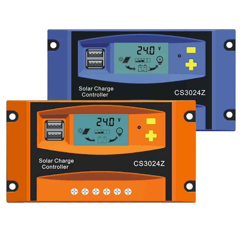 

Solar Power Panel Controller Battery Charger Regulator 30A PWM Dual USB HD Display LB88