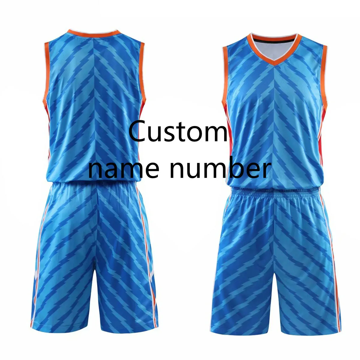 Быстросохнущие мужские баскетбольные майки, Молодежная форма для баскетбола, на заказ, спортивная одежда, костюм, майки, шорты, плюс размер - Цвет: Custom name number
