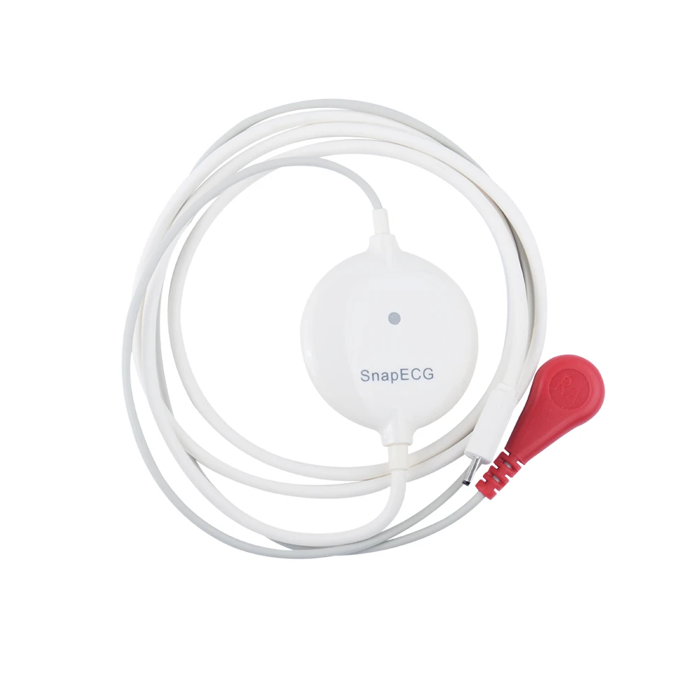 Günstige Tragbare Mini tragbare EKG Monitor Messung Maschine Realen zeit herz Unterstützung Elektrode Holter Für Android oder IOS Gesundheit pflege