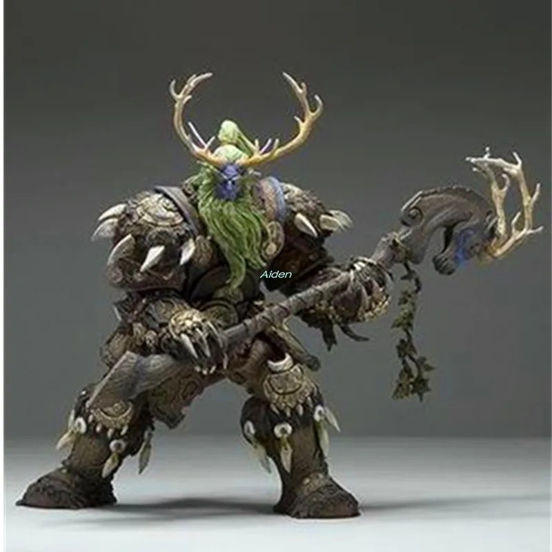 19 &quotMalfurion Stormrage Lovers Tyrande Whisperwind Enemy Burning Legion PVC фигурка Коллекционная модель