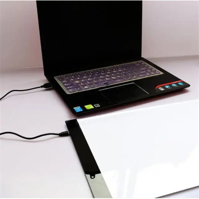 Digital Tablets A4 LED Graphic Artist Thin Art Stencil Drawing Board Light Box Tracing Table Pad Three-level