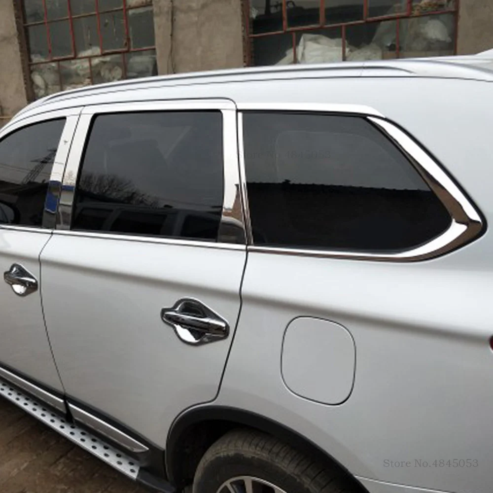 Автозапчасти для Mitsubishi Outlander 2013 2019 боковая часть из нержавеющей стали внешний