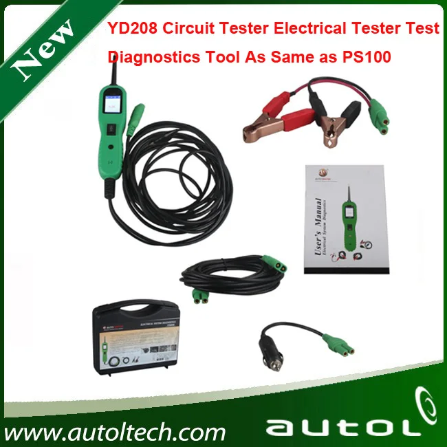 YD 208 PowerScan YD208 Circuit Tester Electrical System Diagnostic Tool