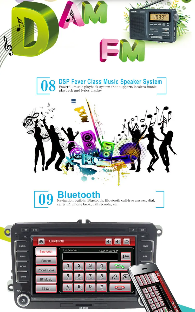 Excellent LJDA Car DVD Player for VW Golf 6 Golf 5 Passat b7 cc b6 SEAT leon Tiguan Skoda Octavia T5 Multimedia GPS 2 Din Car Radio Canbus 3 Excellent LJDA Car DVD Player for VW Golf 6 Golf 5 Passat b7 cc b6 SEAT leon Tiguan Skoda Octavia T5 Multimedia GPS 2 Din Car Radio Canbus 3