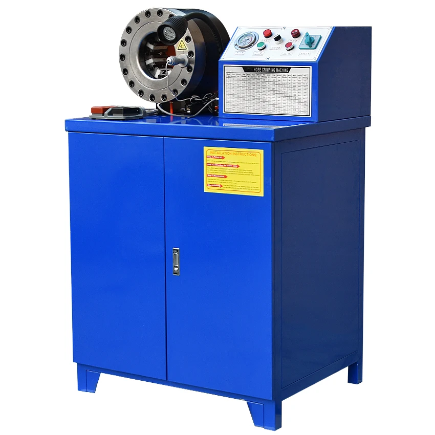 

3KW SH-51B Vertical Hydraulic Hose Locking Machine Punching Machine Bending Hydraulic crimping Press 1440r/min 380V/220V