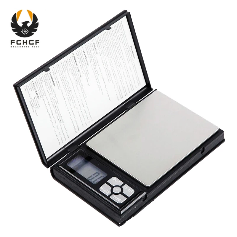 FGHGF 500 г X Карманный 0,1 г Электронный цифровой ноутбук весы для ювелирные изделия из золота, стерлингового серебра весы Дисплей единицы весы