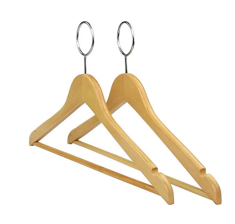Jetdio High Quality Anti theft Wooden Hanger for Hotel Use,With