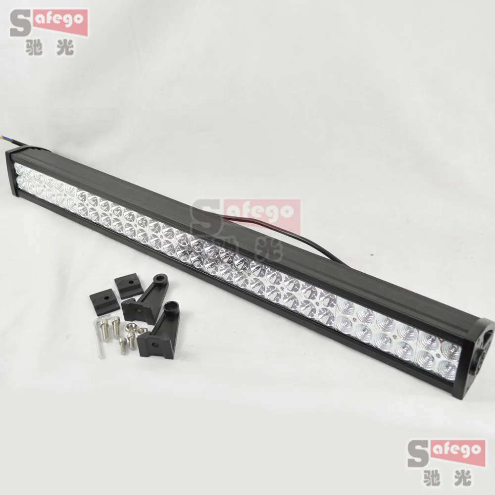 1pcs 33 Inch 180W LED work Light Bar for OffRoad Indicators Work Driving Offroad Boat Car Truck 4x4 SUV Fog Spot+Flood Combo