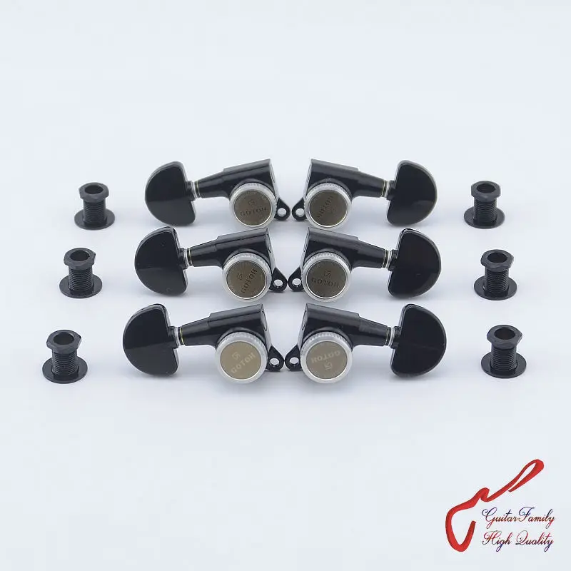 Оригинальный L3 + R3 GOTOH гитарный блок с фиксацией головок тюнер (черный) сделано в