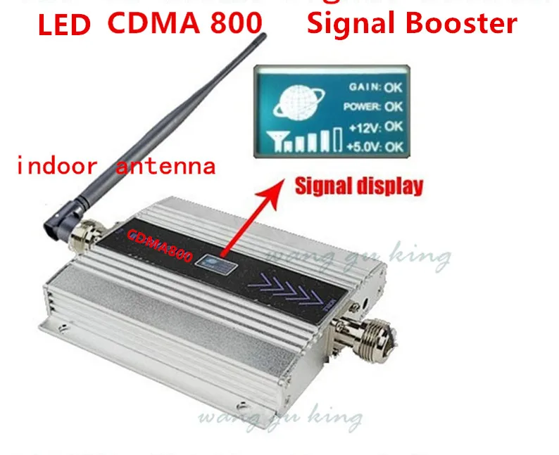 

Newest 3G 850MHz 850 mhz GSM CDMA Mobile Phone Cell Phone signal Booster Repeater gain 55dbi LCD display function free shippin