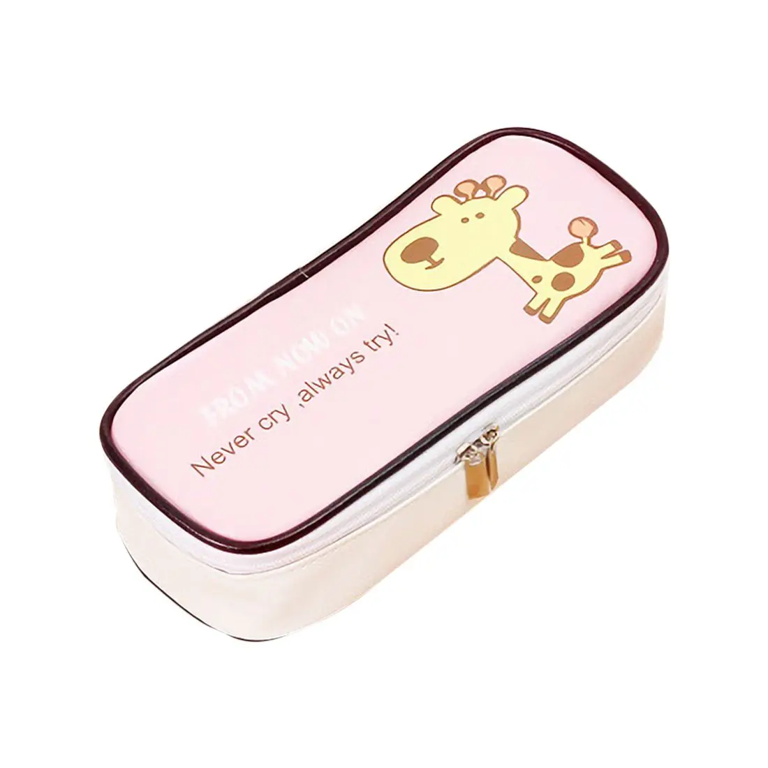 

Cute Giraffe Pencil Bag Stationery Canvas Stationery Bag Large Capacity Pencil Case Kindergarten Gift Stationery Pencil Bag