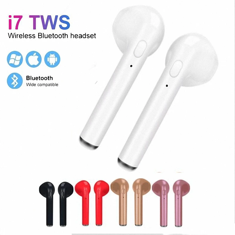 I7s TWS Bluetooth наушники Спортивная игровая гарнитура handsfree Pods BT5.0 беспроводные стерео