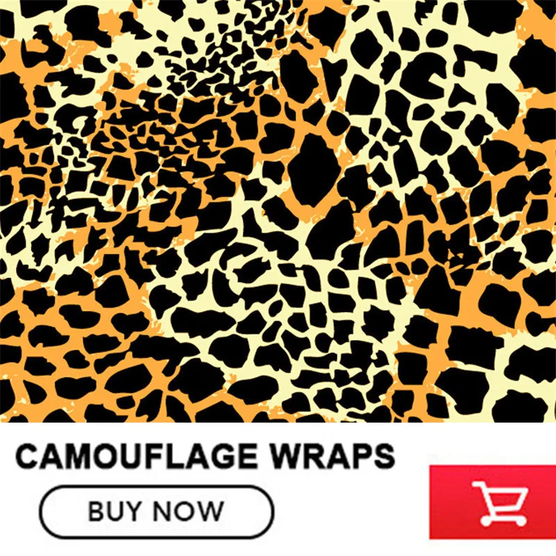 

Leopard Print Camo Vinyl Film Camouflage Vinyl Wrapping For Car Sticker Bike Console Computer Laptop Skin Scooter Motorcycle