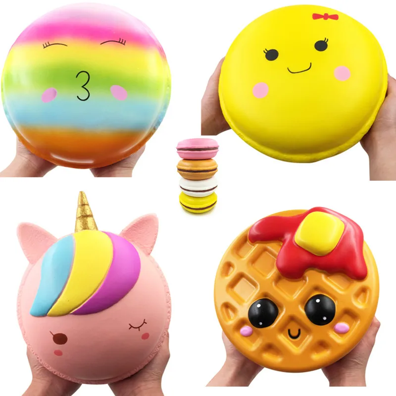 40 см гигантский Радужный банан Kawaii мягкий медленно поднимающийся Jumbo Squeeze игрушки Огромные Фрукты Ароматические телефонные ремни декор дропшиппинг