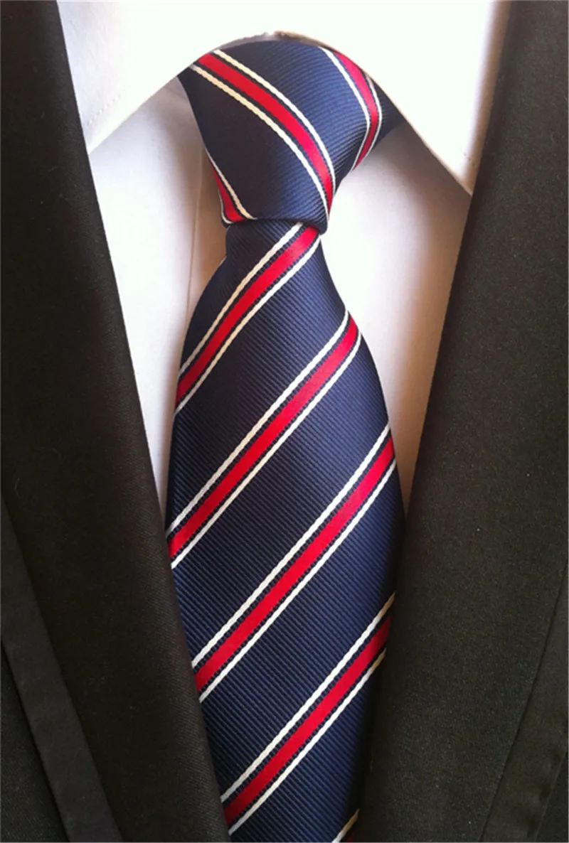 SCST бренд Corbatas Gravata 8 см тонкий мужской s Свадебные Галстуки Золотые желтые полосатые шелковые галстуки для мужчин галстук черный A031