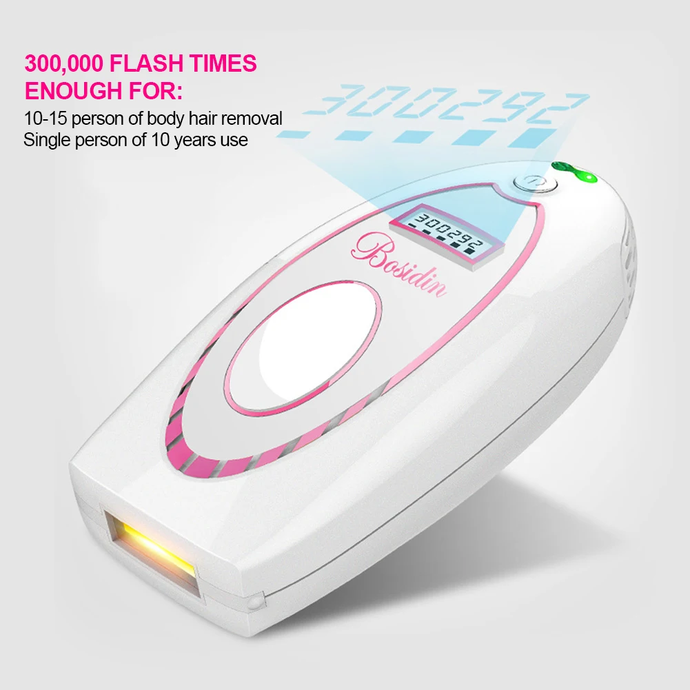 

300000 IPL Laser Hair Removal Machine Laser Epilator Hair Removal Permanent Bikini Body Hair Trimmer Removal Electric depilador