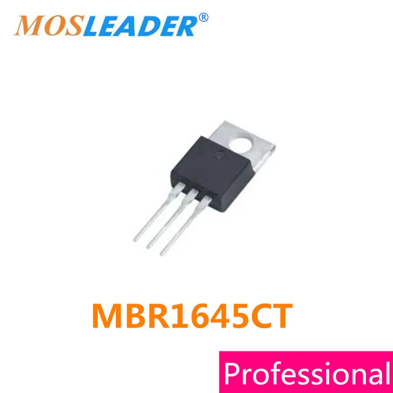 

Mosleader MBR1645CT TO220 50PCS DIP MBR1645 High quality