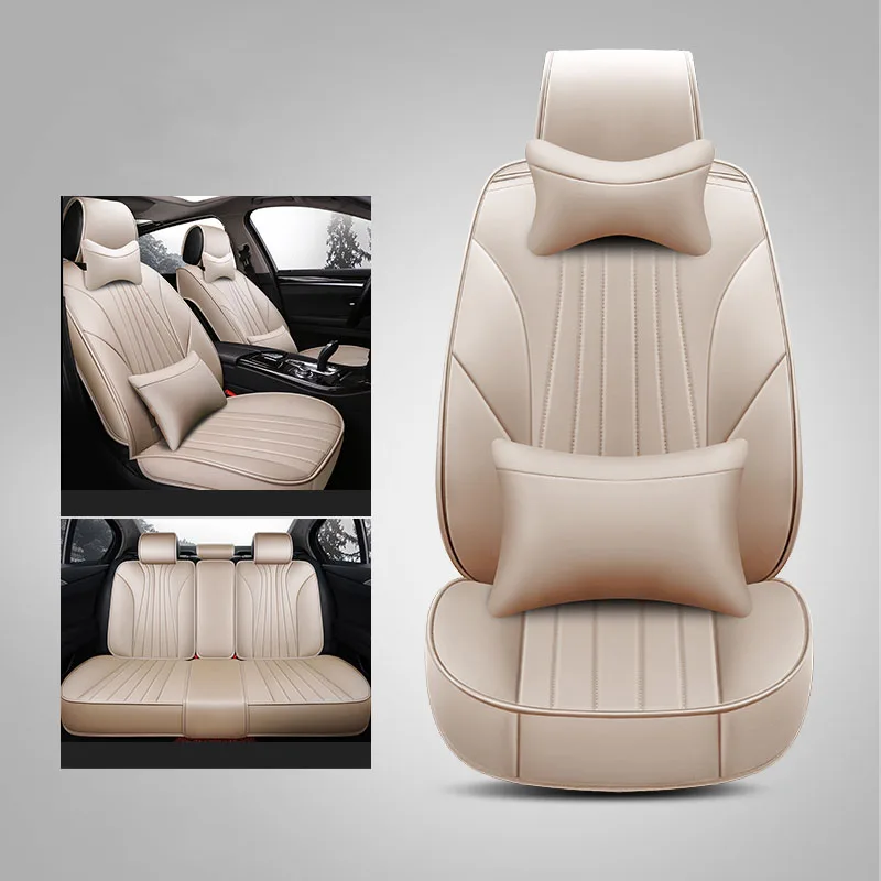 Wlmwl универсальный кожаный чехол автокресла для Geely все модели Emgrand EC7 X7 FE1 Car