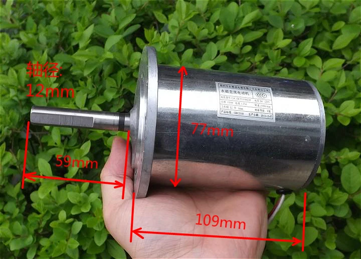 DC220V 3500rpm 150W DC5335M220 miniature DC motor power