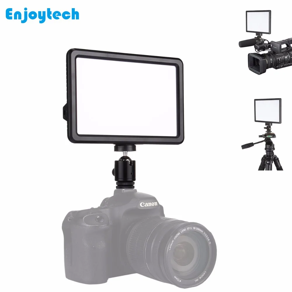 Photography Fill Light Spotlight Flash Light Panel LED Lamp Lighting Pad Adjustable Brightness for DSLR Nikon Canon Sony Cameras Photography Fill Light Spotlight Flash Light Panel LED Lamp Lighting Pad Adjustable Brightness for DSLR Nikon Canon Sony Cameras