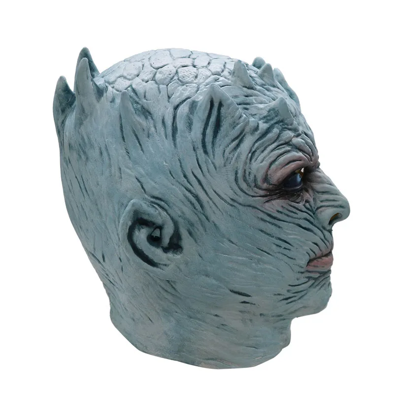 Game of Thrones Night King Cosplay Masks Full Face Zombie Latex Mask for Halloween (4)