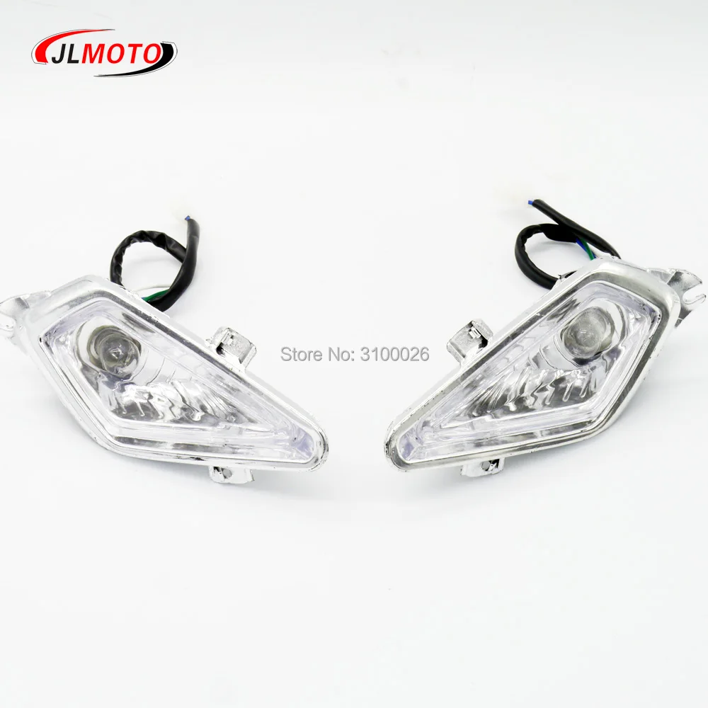 1 пара/2 шт. передний светильник Jinling Actionbikes Nirtro 50cc 70cc 110cc 125cc мини квадроцикл