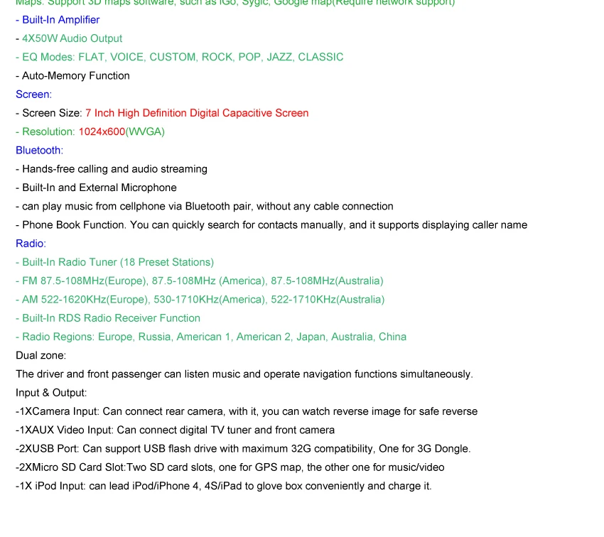 Clearance 7"Capacitive Touch Screen VW Touareg Android 7.1 DVD GPS Player Wifi 3G GPS Bluetooth Radio RDS USB IPOD Steering wheel Control 16