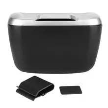 Портативная Автомобильная корзина для мусора мусорные отходы мусорная коробка для мусора хранилище ведер держатель Внутренний автомобильный ящик для мусора