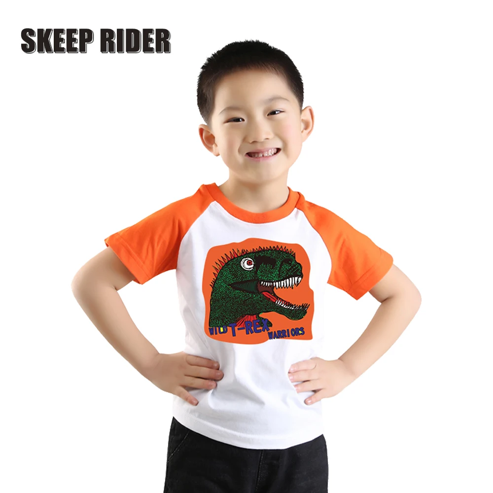 

Dinosaur Shirt Dino T Shirt O-Neck Clothing Boy Boys Children Clothing Boys Children Animal Print Clothing Child Tops Girls