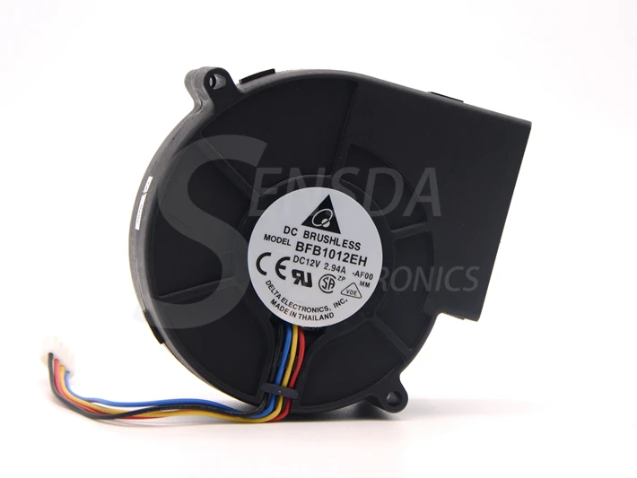 BFB1012EH 9733 12V 2.94A 9cm 3/4 проводной двухшаровой воздушный вентилятор Центробежная