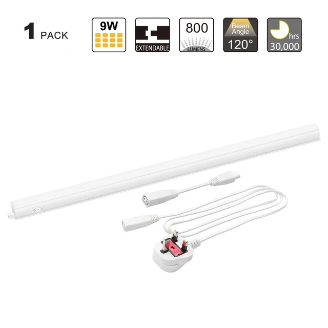 connectible t5 9w led under kitchen cabinet lighting under cupboard