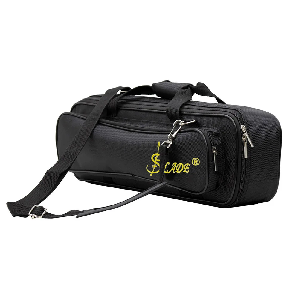 New Arrival LADE Padded Flute Bag Backpack Soft Case Lightweight with Carry Handle Shoulder ...
