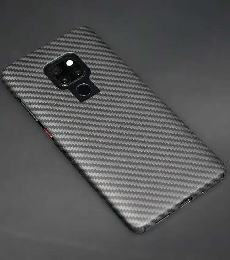Настоящее углеродное волокно, роскошный защитный чехол, тонкий чехол из волокна для huawei mate 20 Pro 20X, матовый черный чехол для телефона - Цвет: Huawei Mate 20X