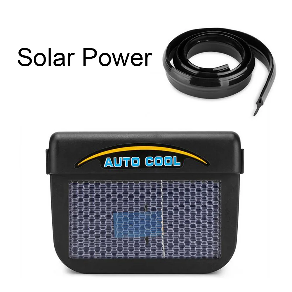 New Car Ventilation Fan Solar Sun Power Auto Ventilator Cooler Air