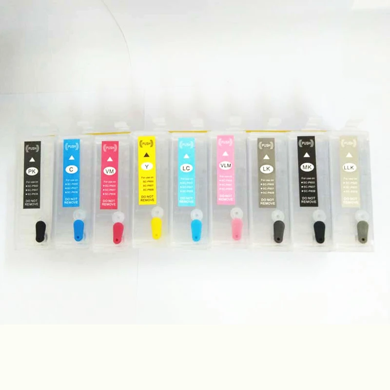 

R3000 Refillable Ink Cartridge For Epson stylus R3000 Printer T1571 T1572 T1573 T1574 T1575 T1576 T1577 T1578 T1579 With Chip