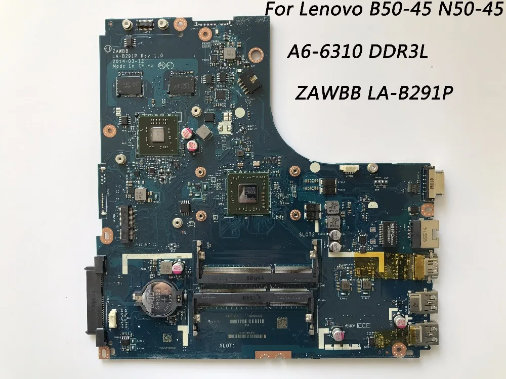 Классическое качество материнская плата для ноутбука Lenovo Ideapad B50 45 системная ЦП N50