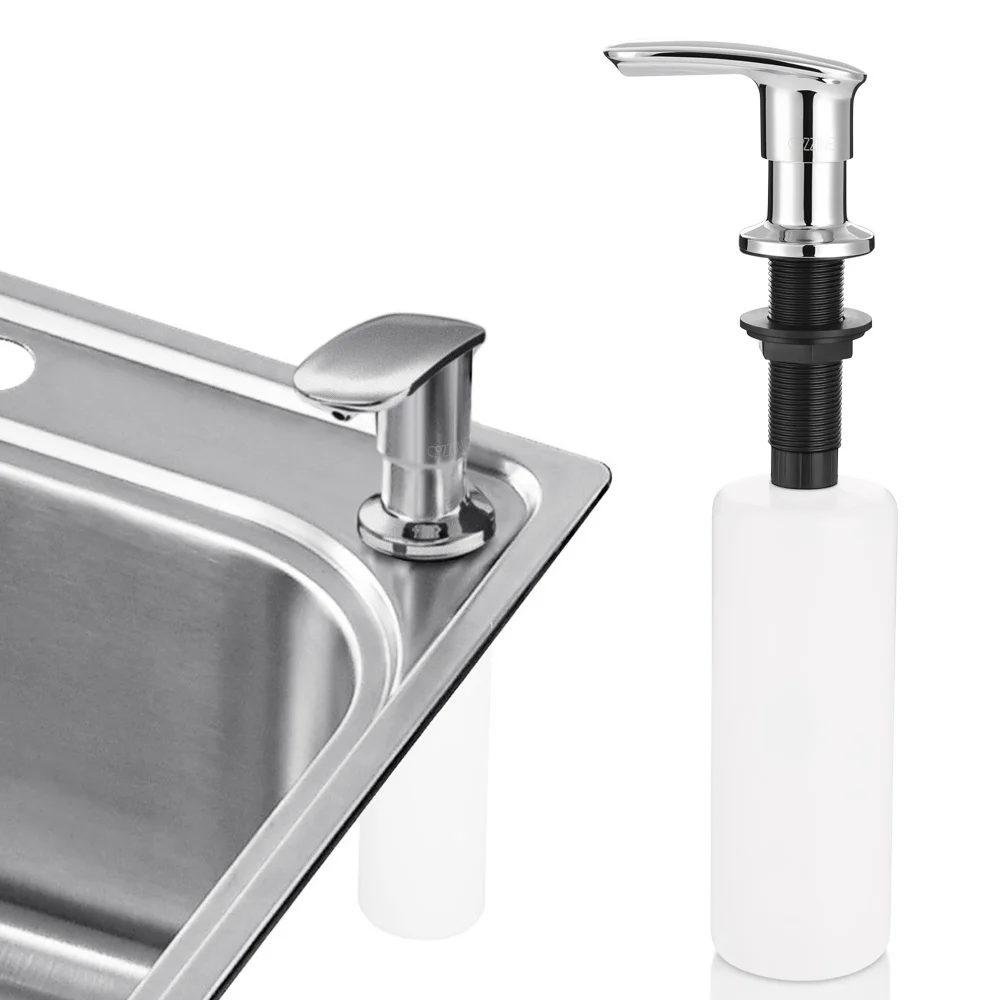Очиститель для раковины из цинкового сплава COZZINE диспенсер для мыла для ванной кухни дозаторы для мыла распыляемая жидкость дозаторы для мыла пластиковая бутылка