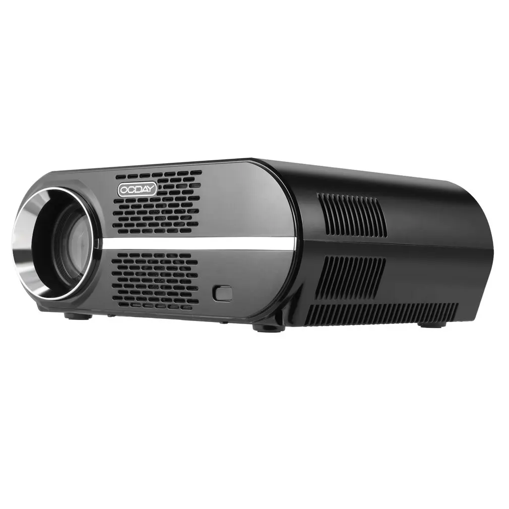 720P видеопроектор переносной GP90 ЖК-проектор 3200 световой эффективность светодиодный мультимедийный домашний кинотеатр HDMI VGA