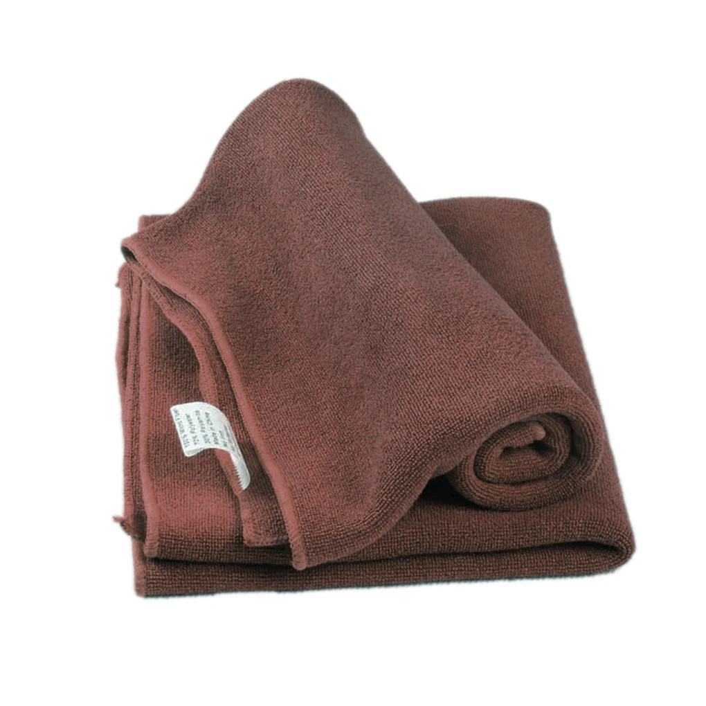 Чистящее полотенце из мягкой микрофибры для автомобиля, мойка автомобиля, сухая чистая полировка, ткань для мотоцикла, уход за детализацией, кухонное полотенце для работы по дому - Цвет: Красный