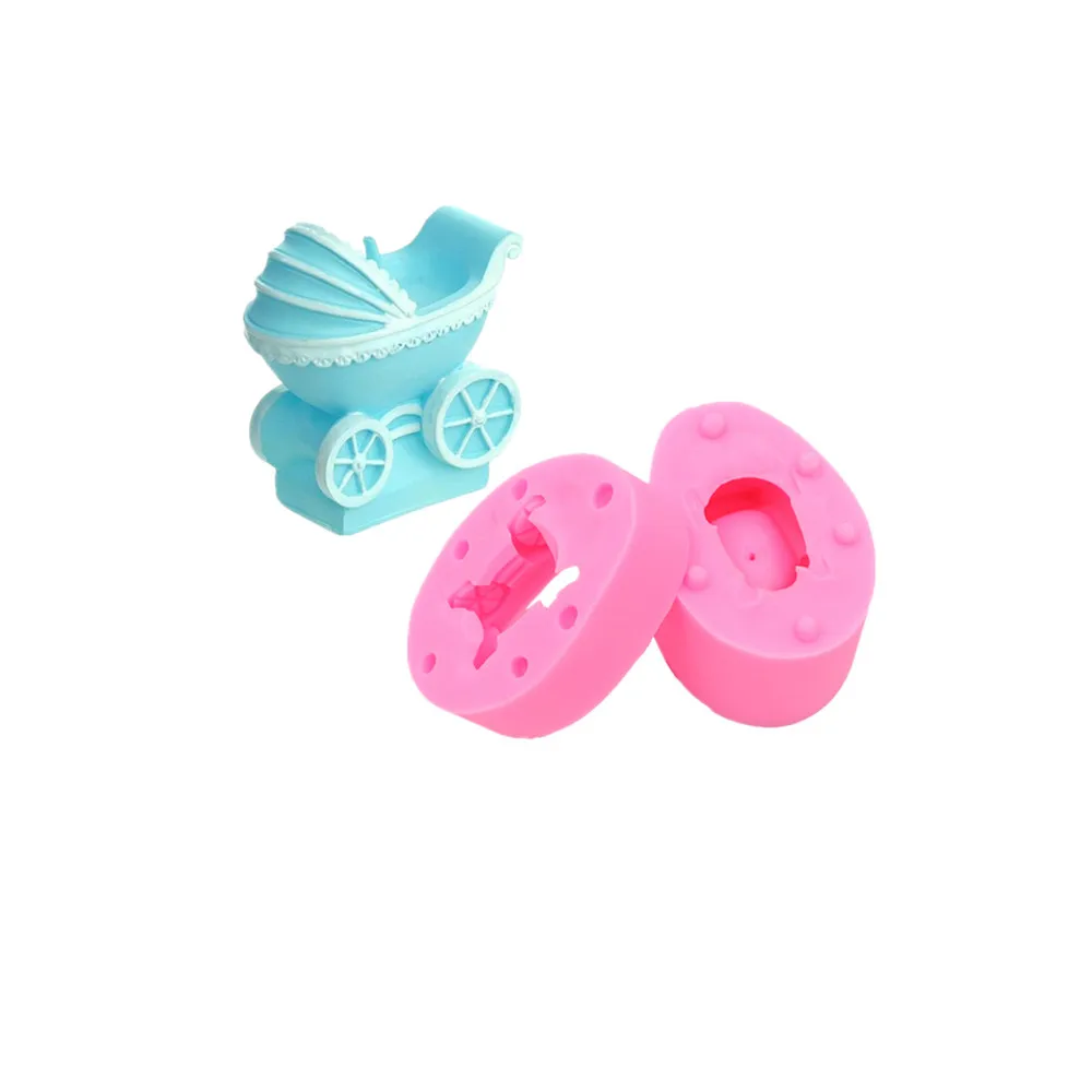 

Baby car handmade candle chocolate craft cake soft silicone mold cake dessert decoration baking mold candle craft gadget new
