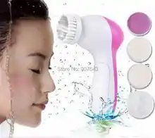 5 in 1 Electric Wash Face Machine Clearner Face Massager Facial Massage Relax Dead Skin Remove Health care Beauty Massager