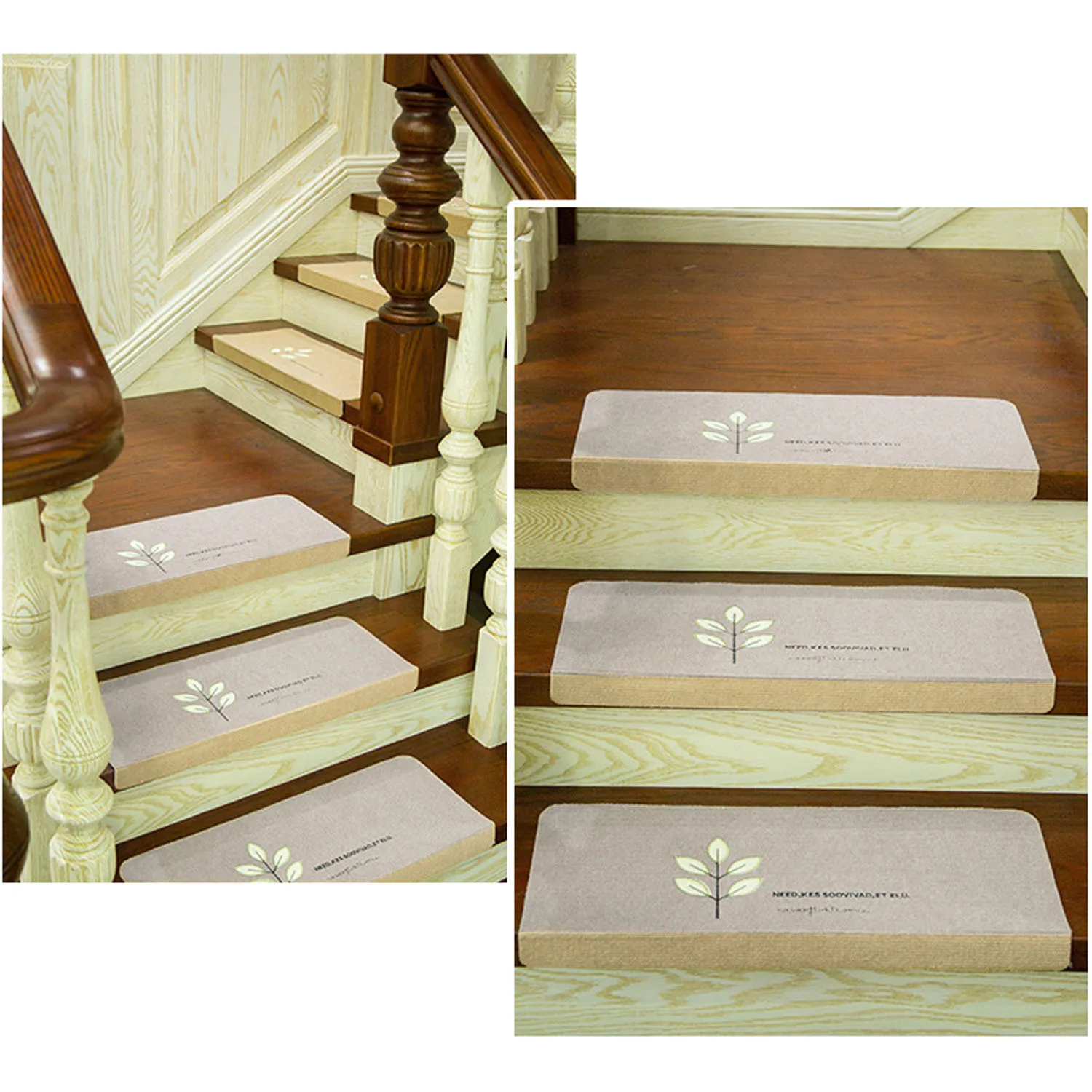 13 PCS Anti-slip Self Adhesive Stair Step Staircase Treads Mats Rug Rugs Cover Carpet Carpets Glow In Dark Floor Protector 13 PCS Anti-slip Self Adhesive Stair Step Staircase Treads Mats Rug Rugs Cover Carpet Carpets Glow In Dark Floor Protector
