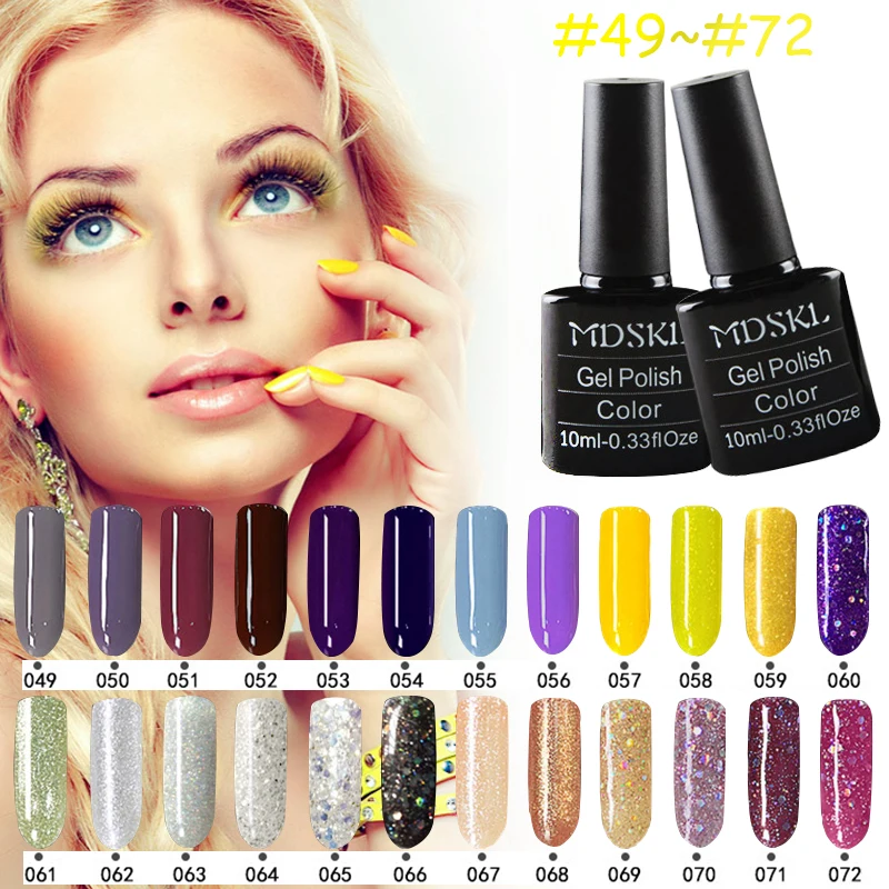 1 Dollar 132 Colors LED Nai Gel Nail Long-lasting Soak-off Gel Varnishes Beauty Gel Lacquer UV Lamp or LED Lamp Nail Varnish