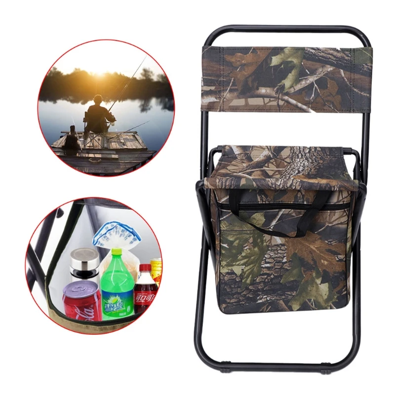 

Fishing Chair Folding Waterproof Camping Outdoor Multi Functional With Backpack Folding Chair Wholesale W20