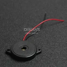 Enclosed Piezo Buzzer Element W/Wires (1 Pieces)