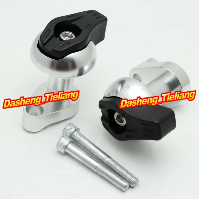 

GZYF For yamaha YZF R1 2007 2008 Motorcycle Frame Sliders Crash Pads Protector Spare Parts, Silver Color